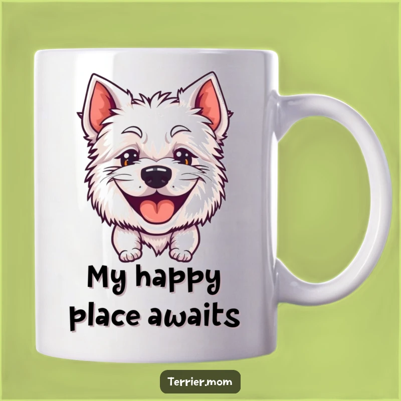 Funny Goofy Terrier Grin Mug - The Perfect Happy Dog Gift