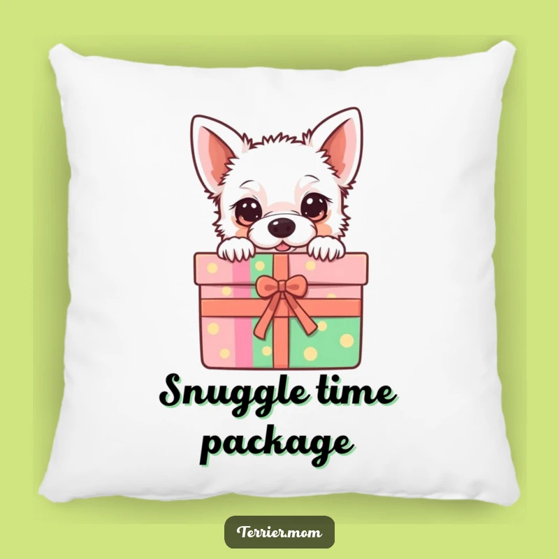 Soft Funny Kawaii Terrier Pillow: Gift Surprise Comfort, Cozy Dog Gift