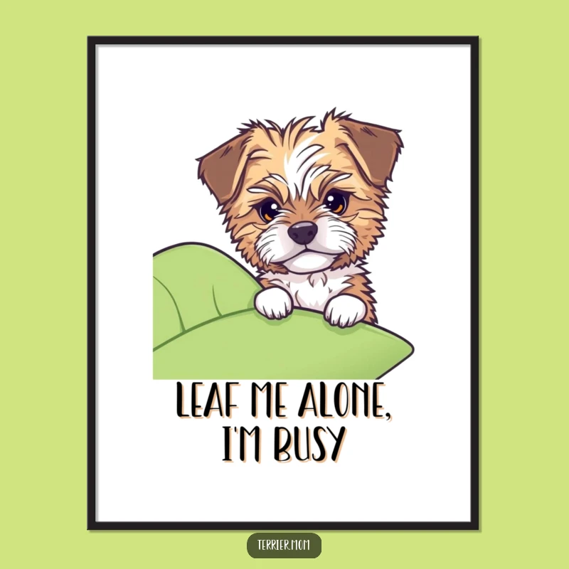 Free Printable Wall Art: Curious Dog Peeking, Funny Dog Downloadable Art