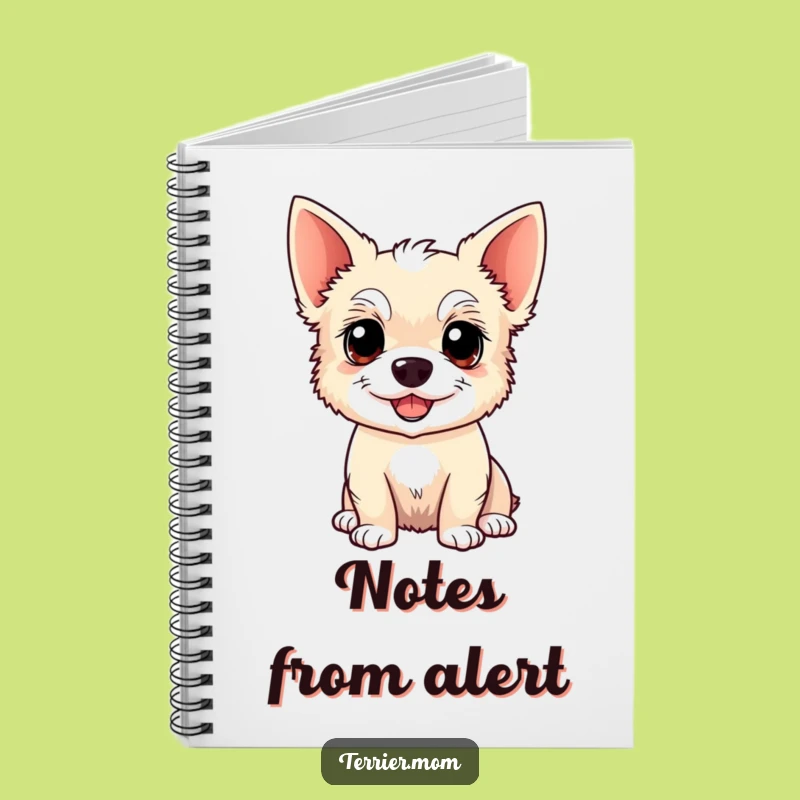 Funny Kawaii Terrier Dog Notebook: For Your Happy Thoughts