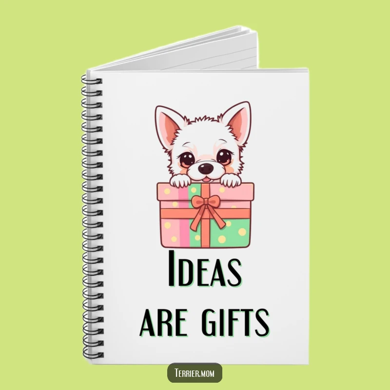 Funny Kawaii Terrier Notebook: Gift Surprise Plans, Witty Dog Lover Gift